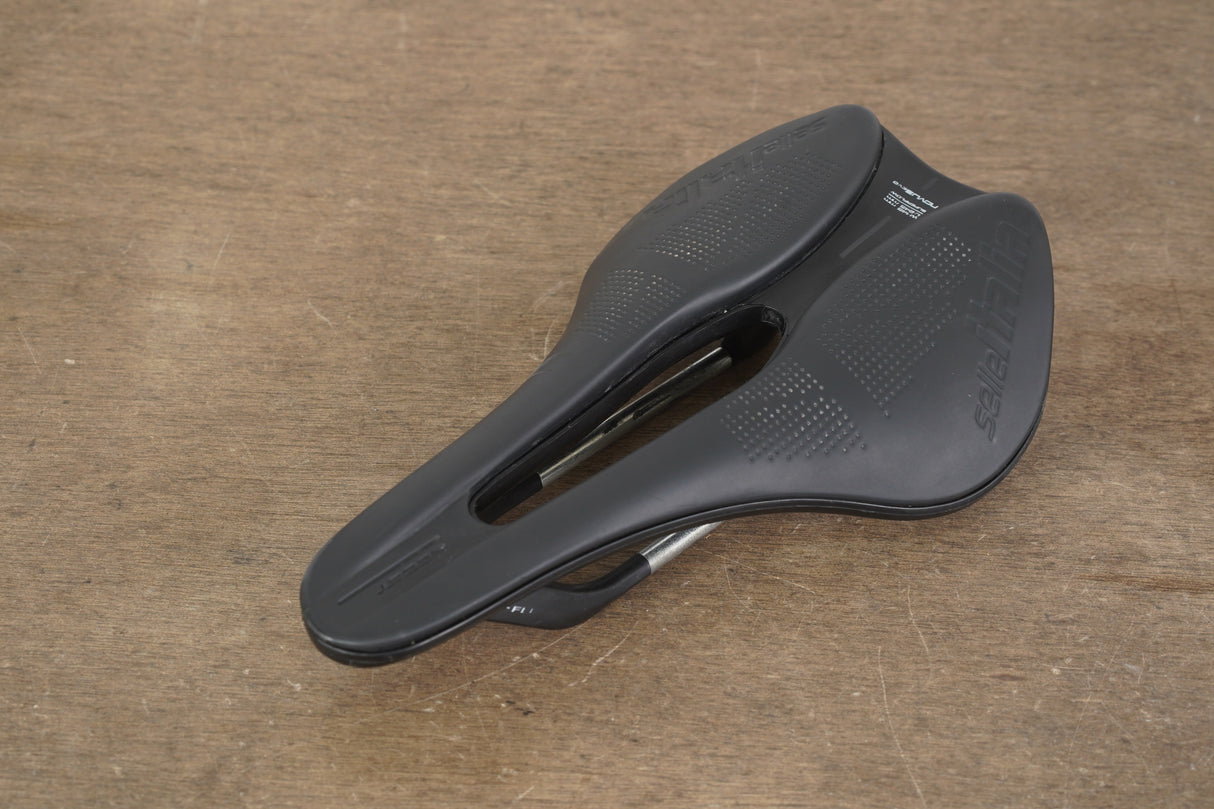 145mm Selle Italia Novus Boost Evo Kit FeC Alloy Superflow Road Bike Saddle 241g