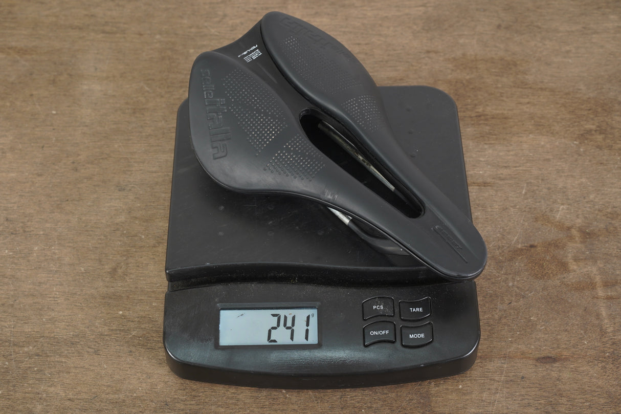 145mm Selle Italia Novus Boost Evo Kit FeC Alloy Superflow Road Bike Saddle 241g