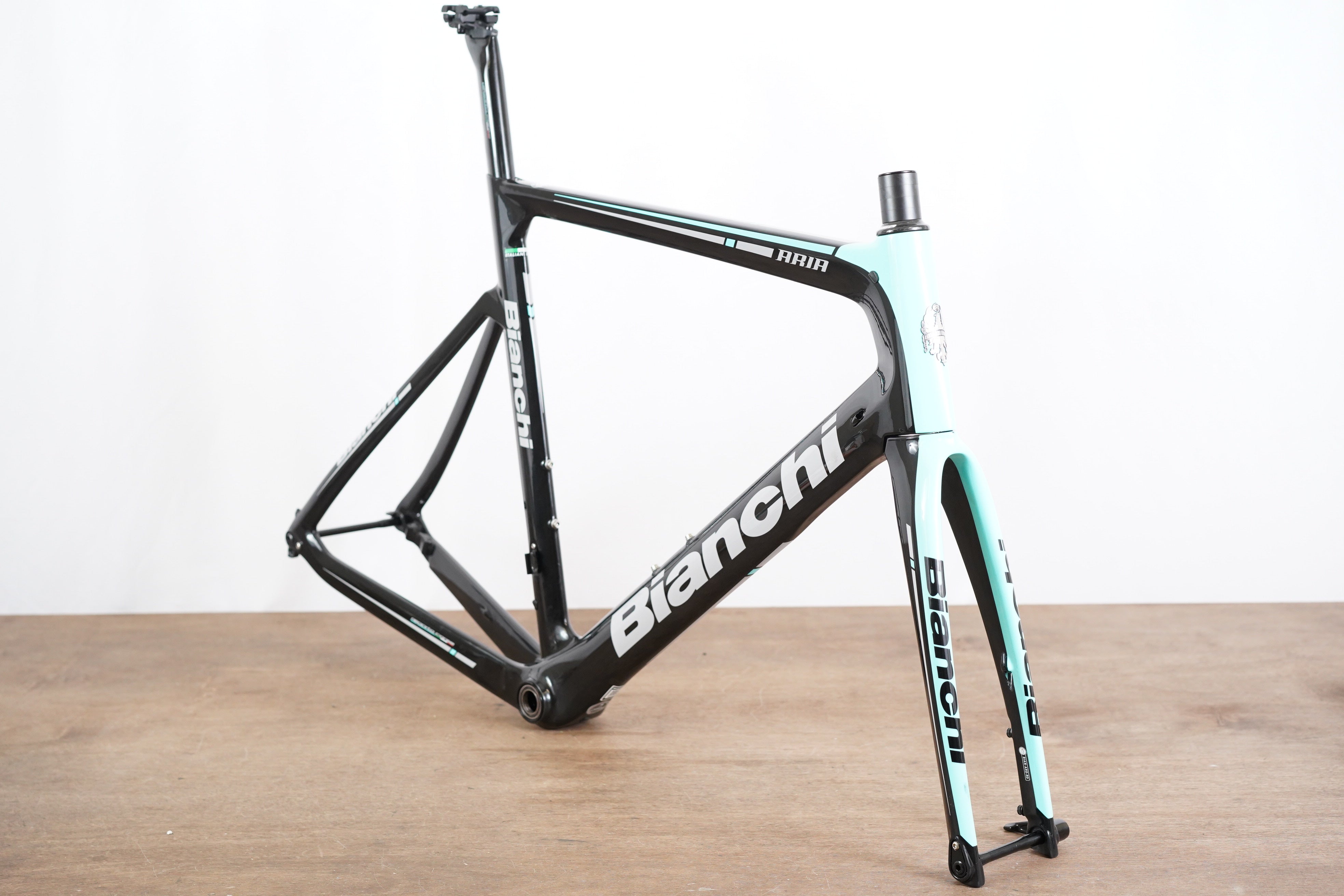 59cm Bianchi Aria Carbon Aero Disc Brake Road Frameset Elevate Cycling