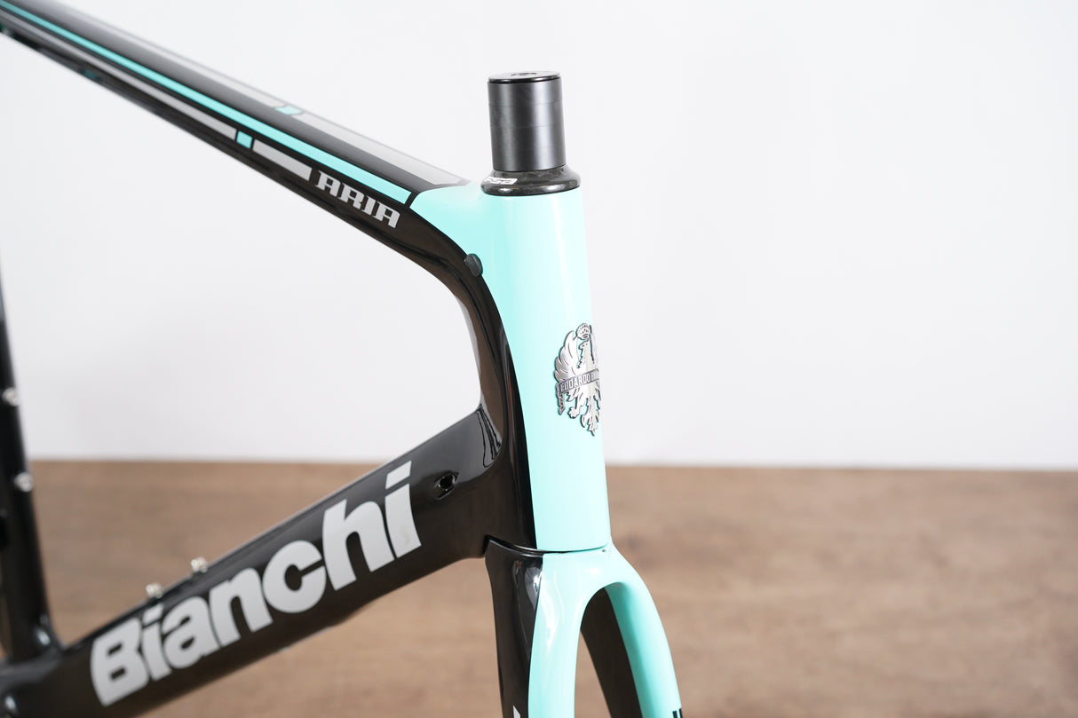 59cm Bianchi Aria Carbon Aero Disc Brake Road Frameset