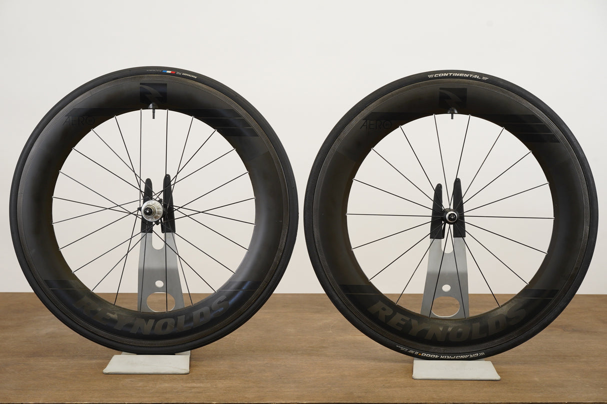 Reynolds Blacklabel Aero 80 Carbon Tubeless Clincher Rim Brake Wheelset 11 Speed