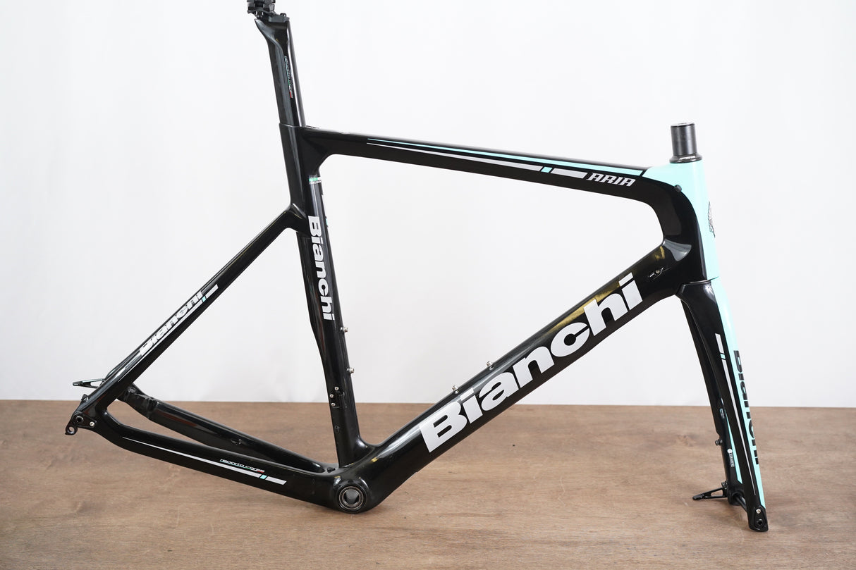 59cm Bianchi Aria Carbon Aero Disc Brake Road Frameset