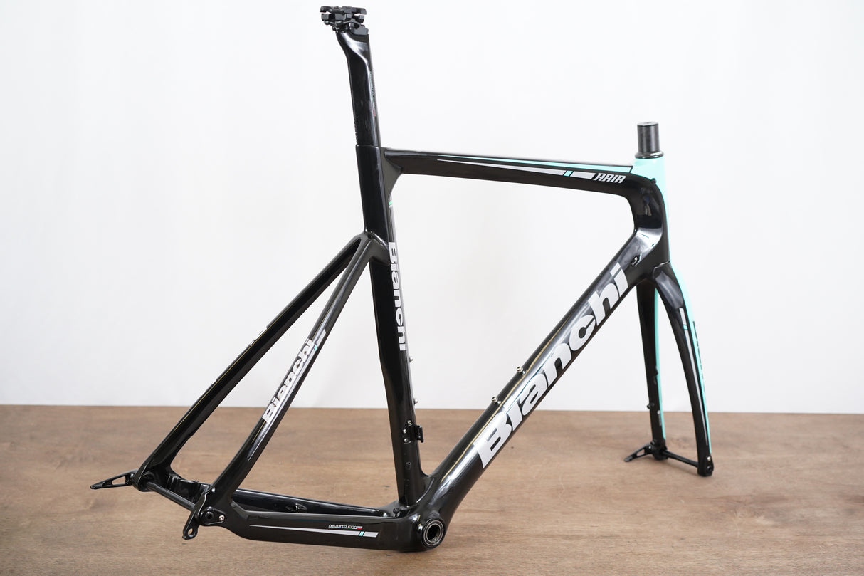 59cm Bianchi Aria Carbon Aero Disc Brake Road Frameset