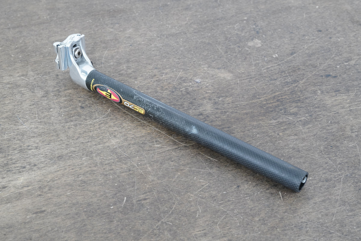 27.2mm Easton EC70 Carbon 12mm Setback Road Seatpost EC 70