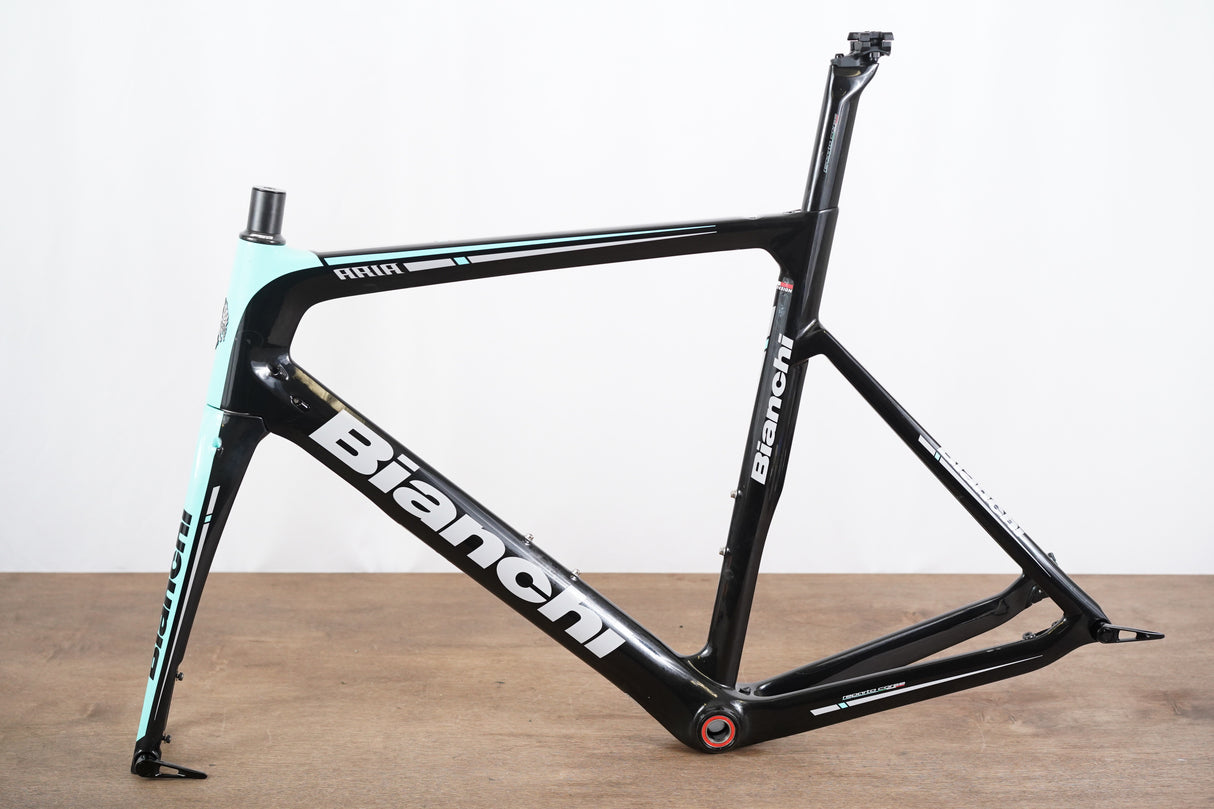 59cm Bianchi Aria Carbon Aero Disc Brake Road Frameset