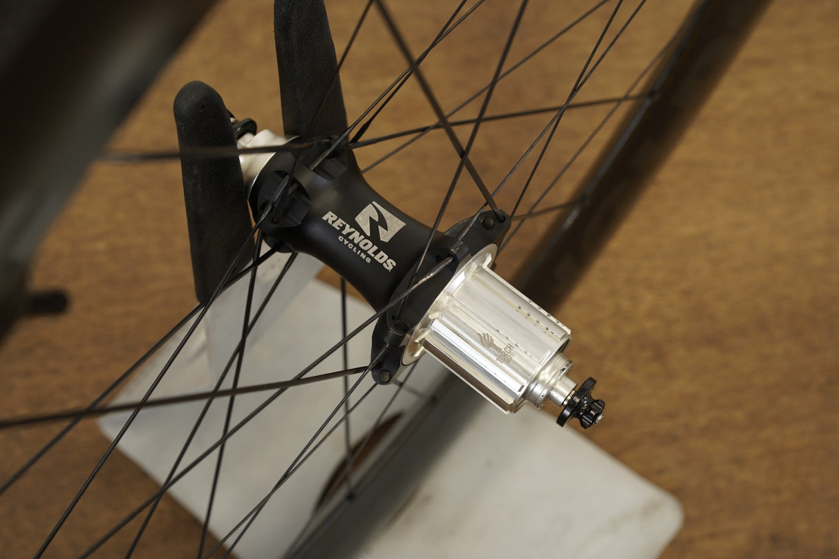 Reynolds Blacklabel Aero 80 Carbon Tubeless Clincher Rim Brake Wheelset 11 Speed