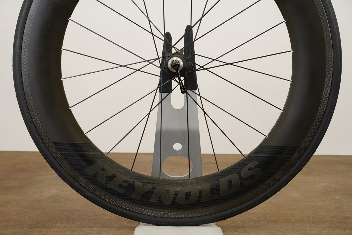 Reynolds Blacklabel Aero 80 Carbon Tubeless Clincher Rim Brake Wheelset 11 Speed