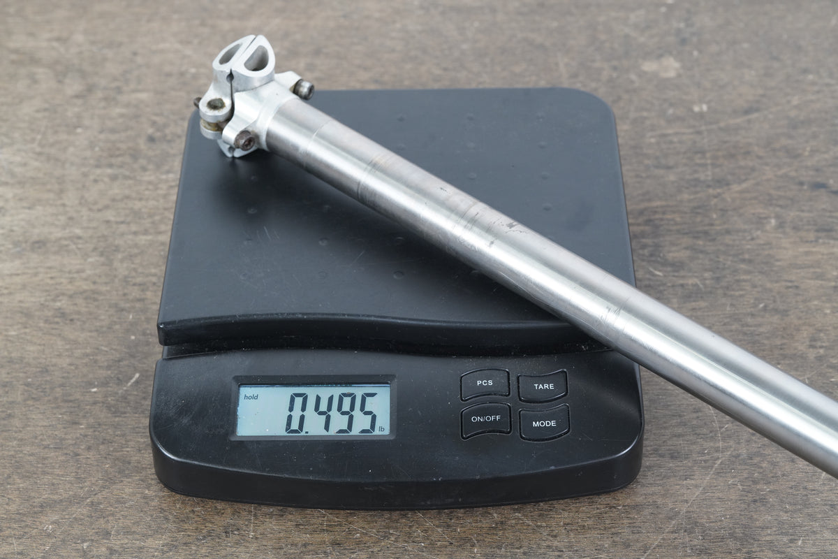 27.2mm Titanium 0 Setback Road Seatpost 224g