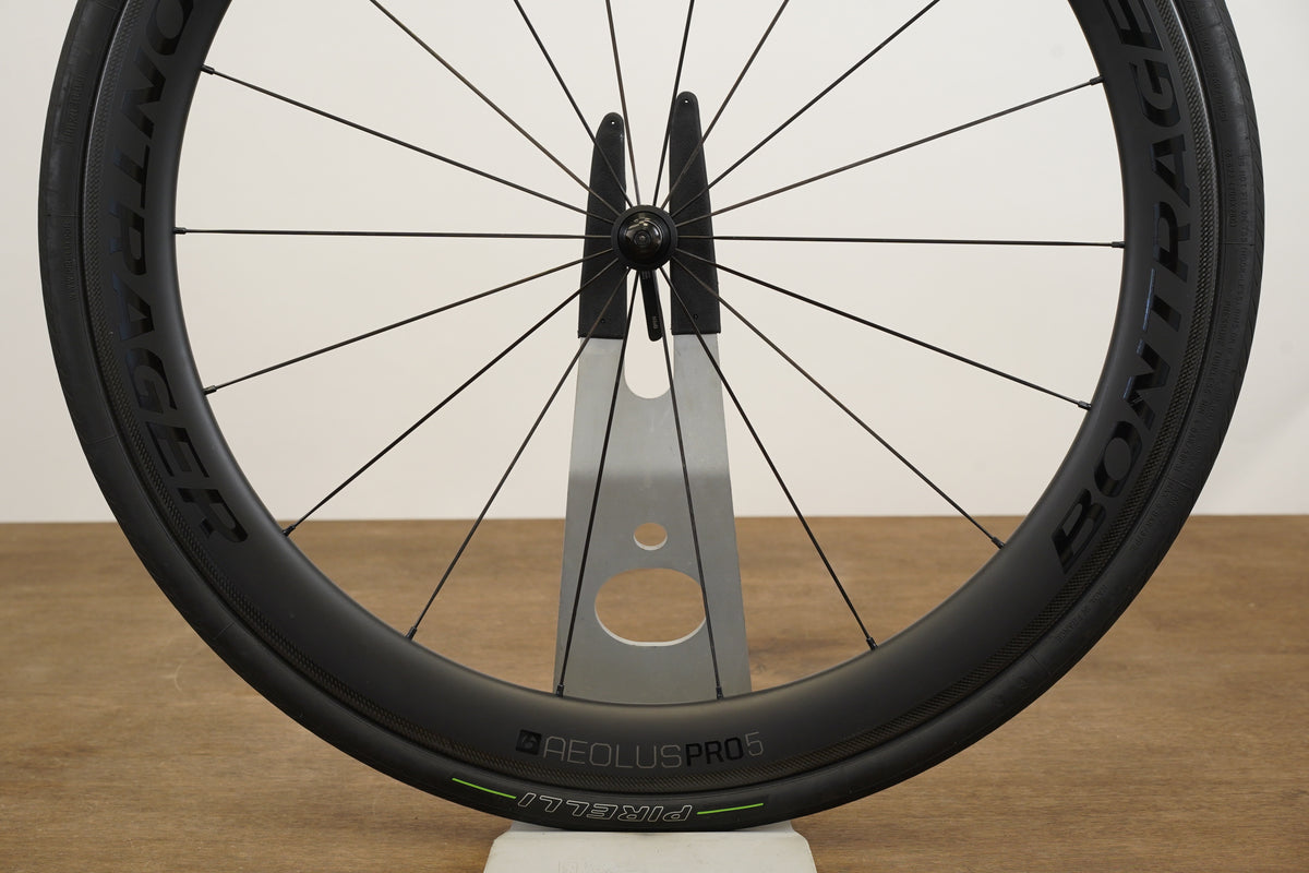Bontrager Aeolus 5 TLR Carbon Tubeless Clincher Rim Brake Wheelset 11 Speed