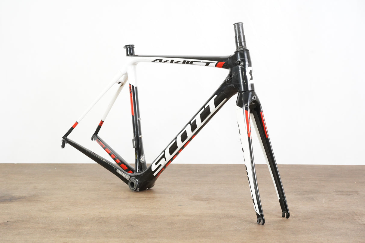 52cm Scott Addict HMF Carbon Rim Brake Road Frameset