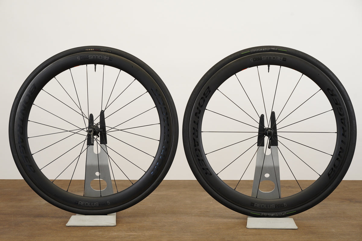 Bontrager Aeolus 5 TLR Carbon Tubeless Clincher Rim Brake Wheelset 11 Speed