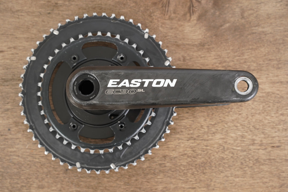 170mm 53/39T Easton EC90 SL Cinch Power2Max Carbon Power Meter Crankset