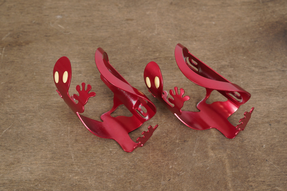 (2) PROPALM Gecko Alloy Water Bottle Cages 83g