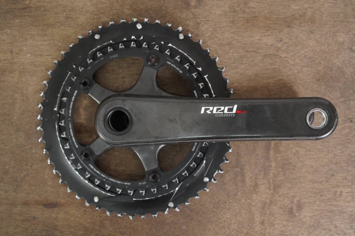 172.5mm 53/39T BB30 SRAM Red 22 Carbon Road Crankset