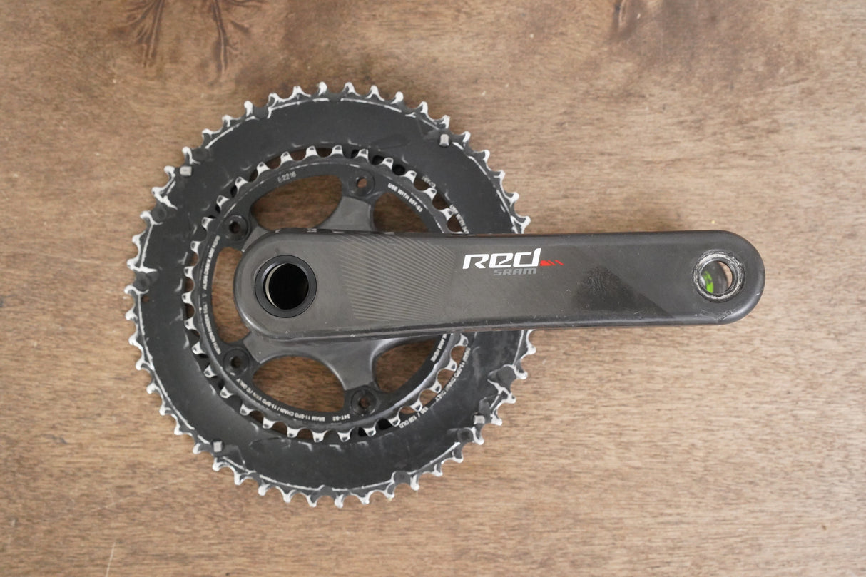 172.5mm 50/34T BB30 SRAM Red 22 11 Speed Carbon Road Crankset