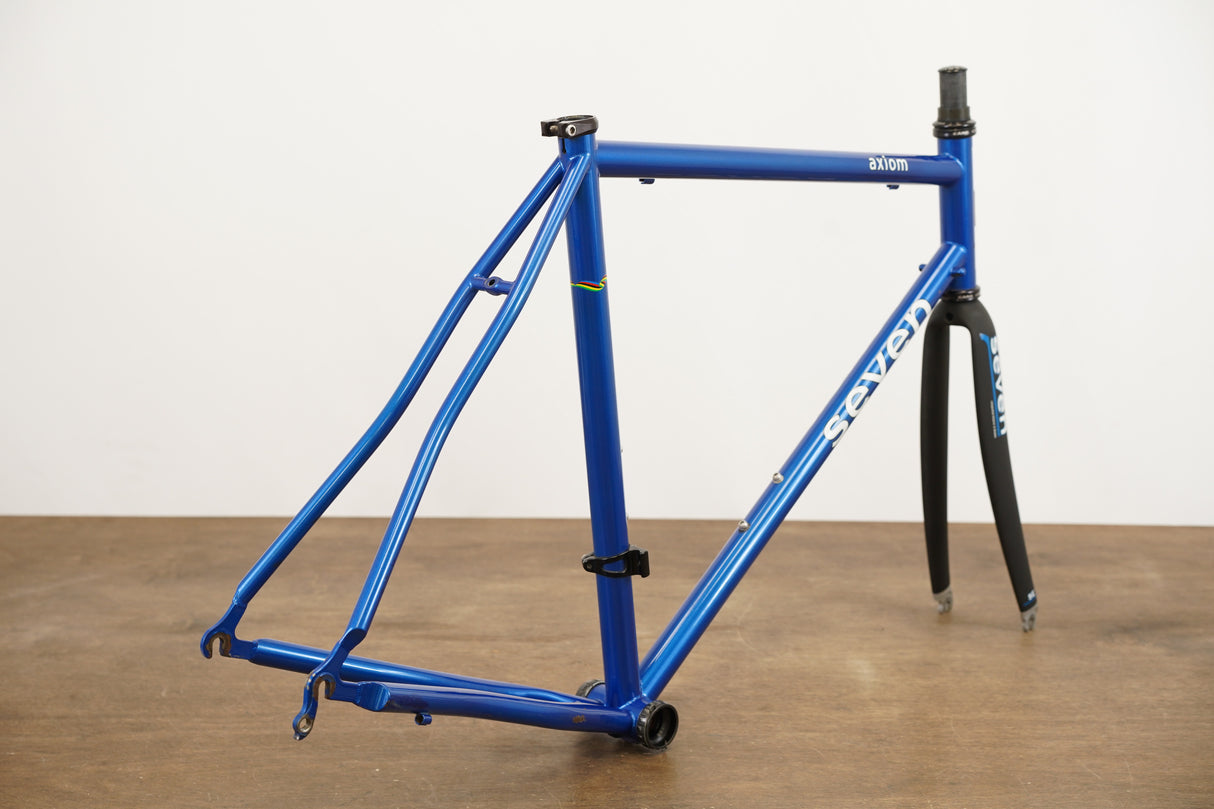 M/L Seven Axiom Steel Rim Brake Road Frameset *Custom Geometry*