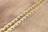 106L KMC X11EL Gold 11 Speed Road Chain 50% Life Remaining 106 Links