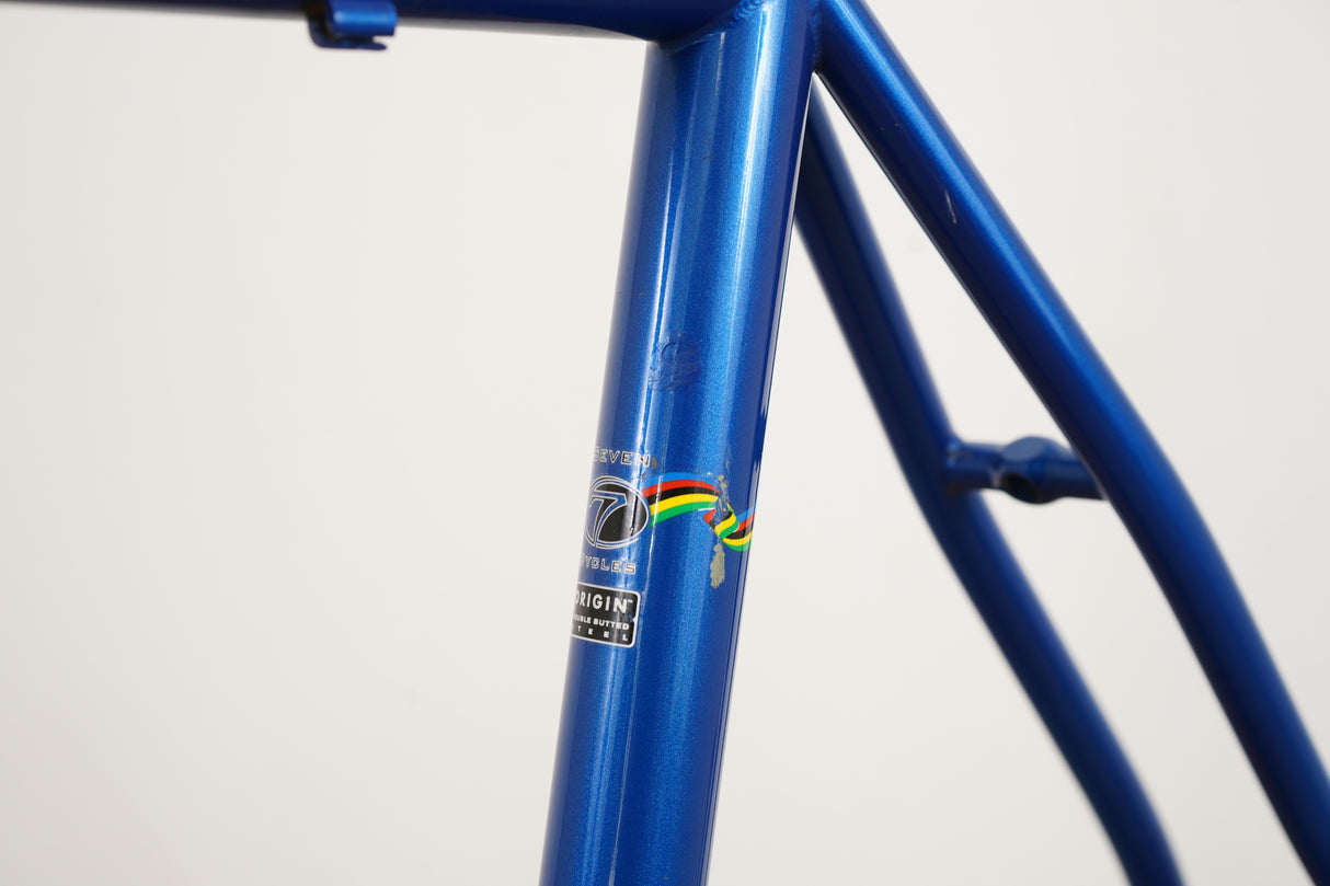 M/L Seven Axiom Steel Rim Brake Road Frameset *Custom Geometry*