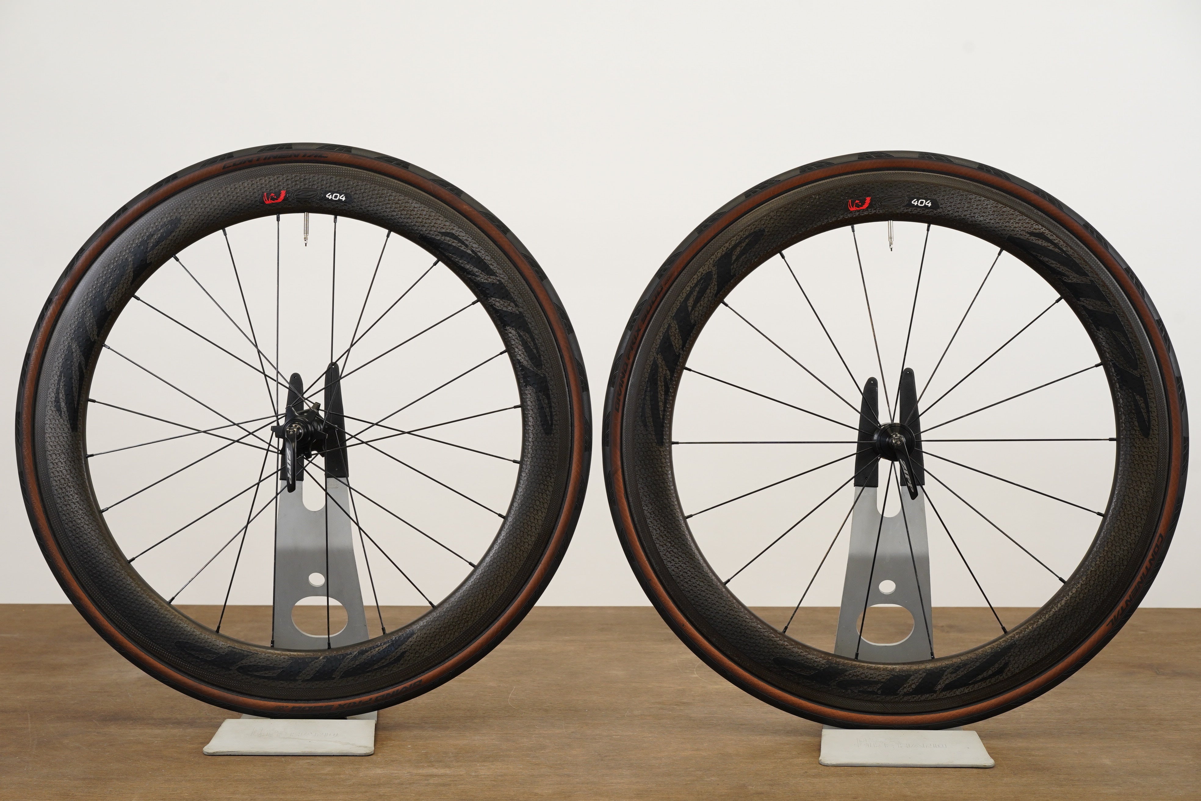 Zipp 404 Firecrest 77/177 Carbon Clincher Rim Brake Wheelset 11