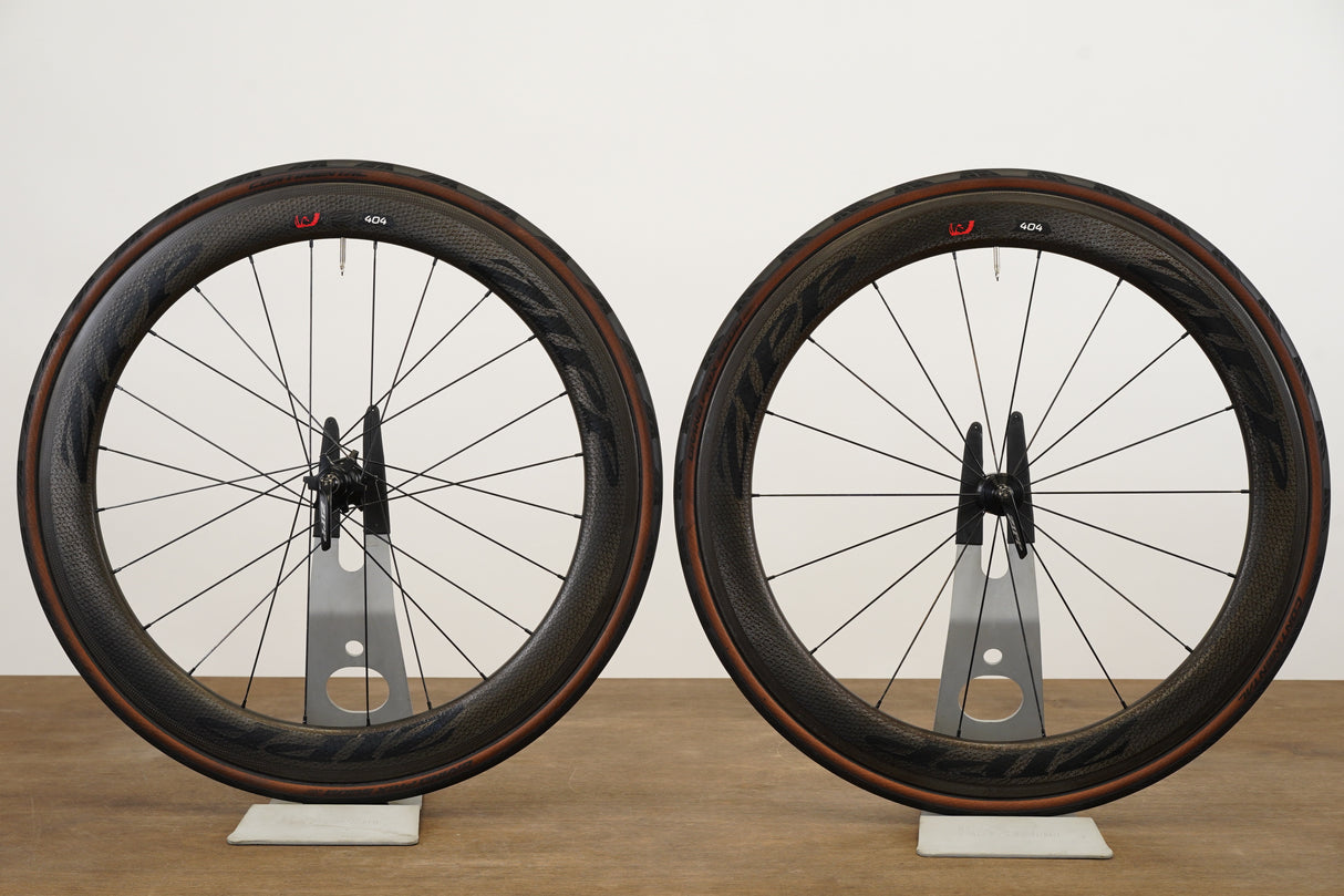 Zipp 404 Firecrest 77/177 Carbon Clincher Rim Brake Wheelset 11 Speed