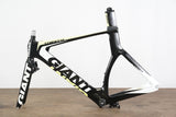 M (Medium) Giant Trinity Carbon Rim Brake TT Triathlon Frameset