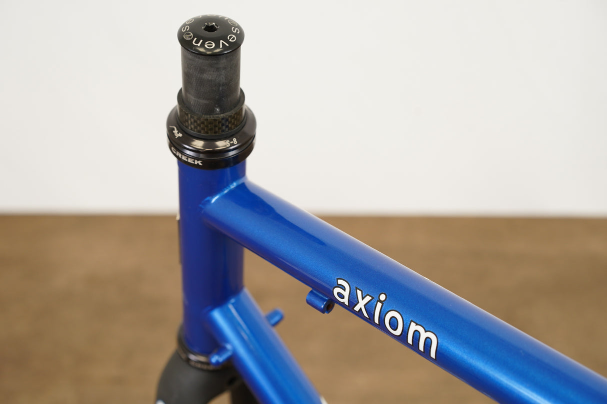 M/L Seven Axiom Steel Rim Brake Road Frameset *Custom Geometry*
