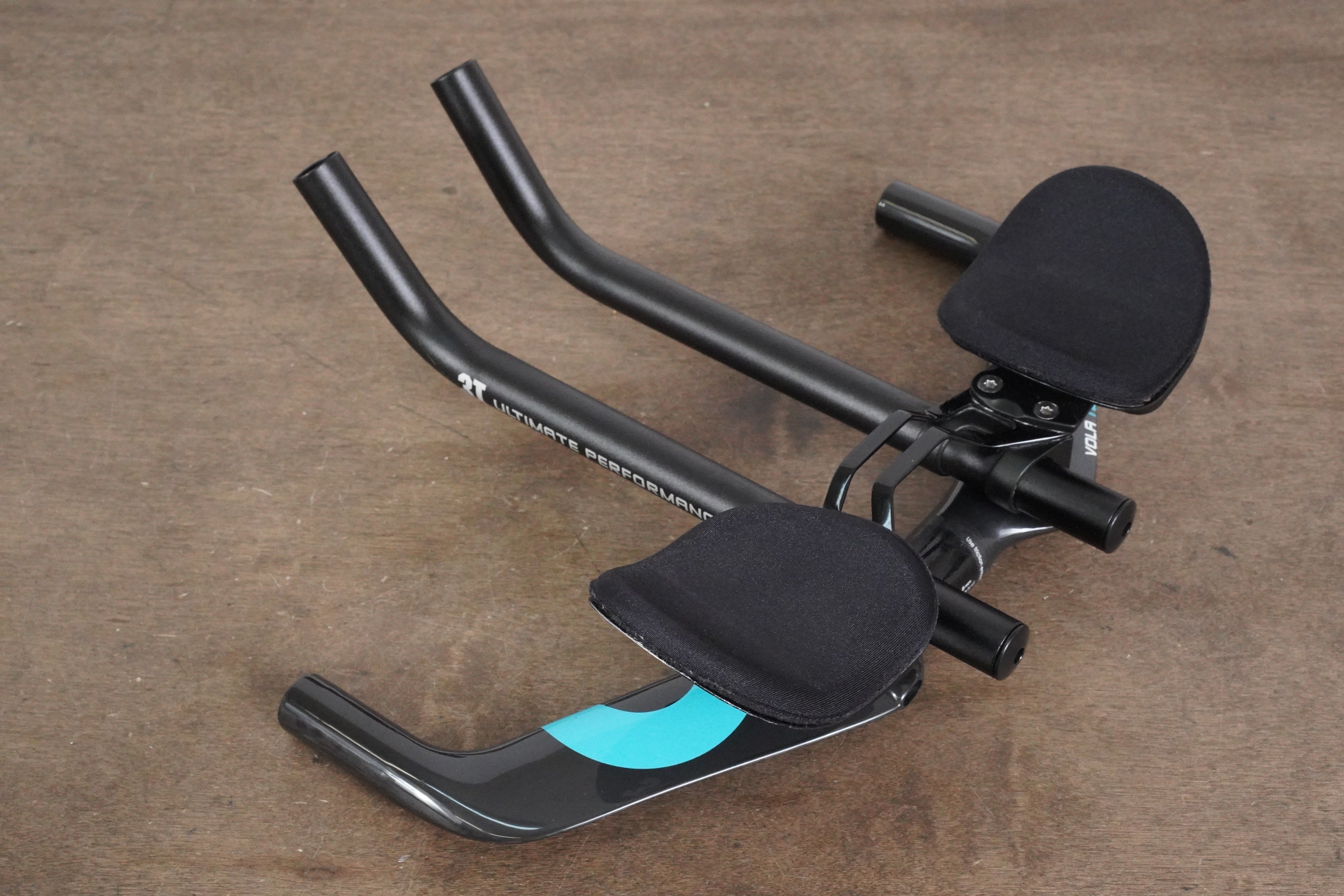 38cm 3T Vola Team Carbon TT Triathlon Aero Base Bar +
