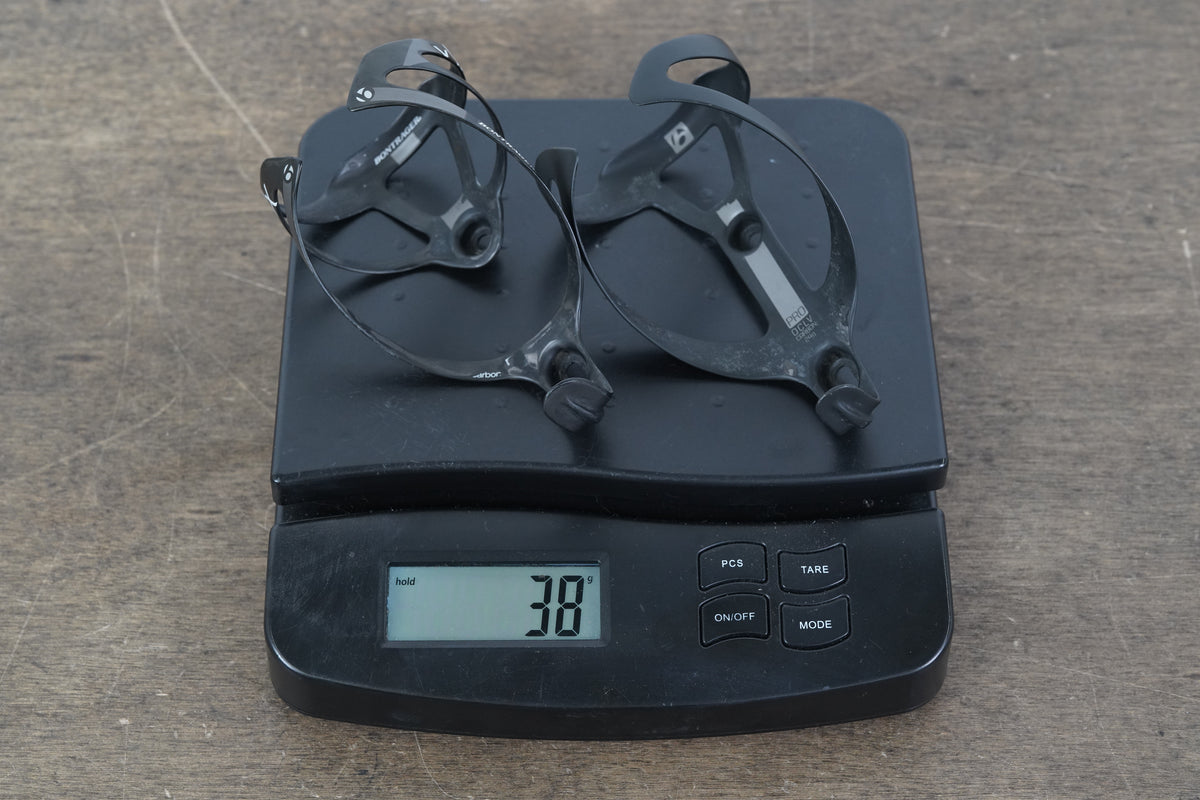 (2) Bontrager PRO XXX Carbon Water Bottle Cages 38g