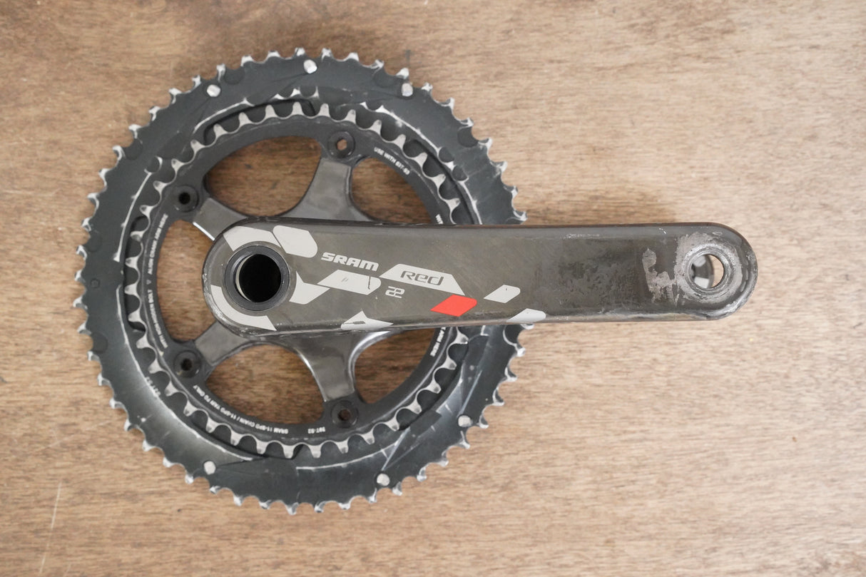 172.5mm 53/39T BB30 SRAM Red 22 11 Speed Carbon Road Crankset