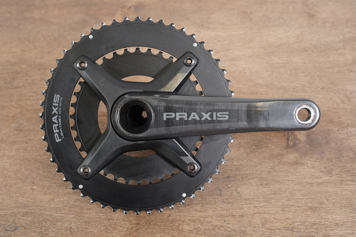 172.5mm 52/36T M30 Praxis Works Zayante Levatime II Carbon Crankset