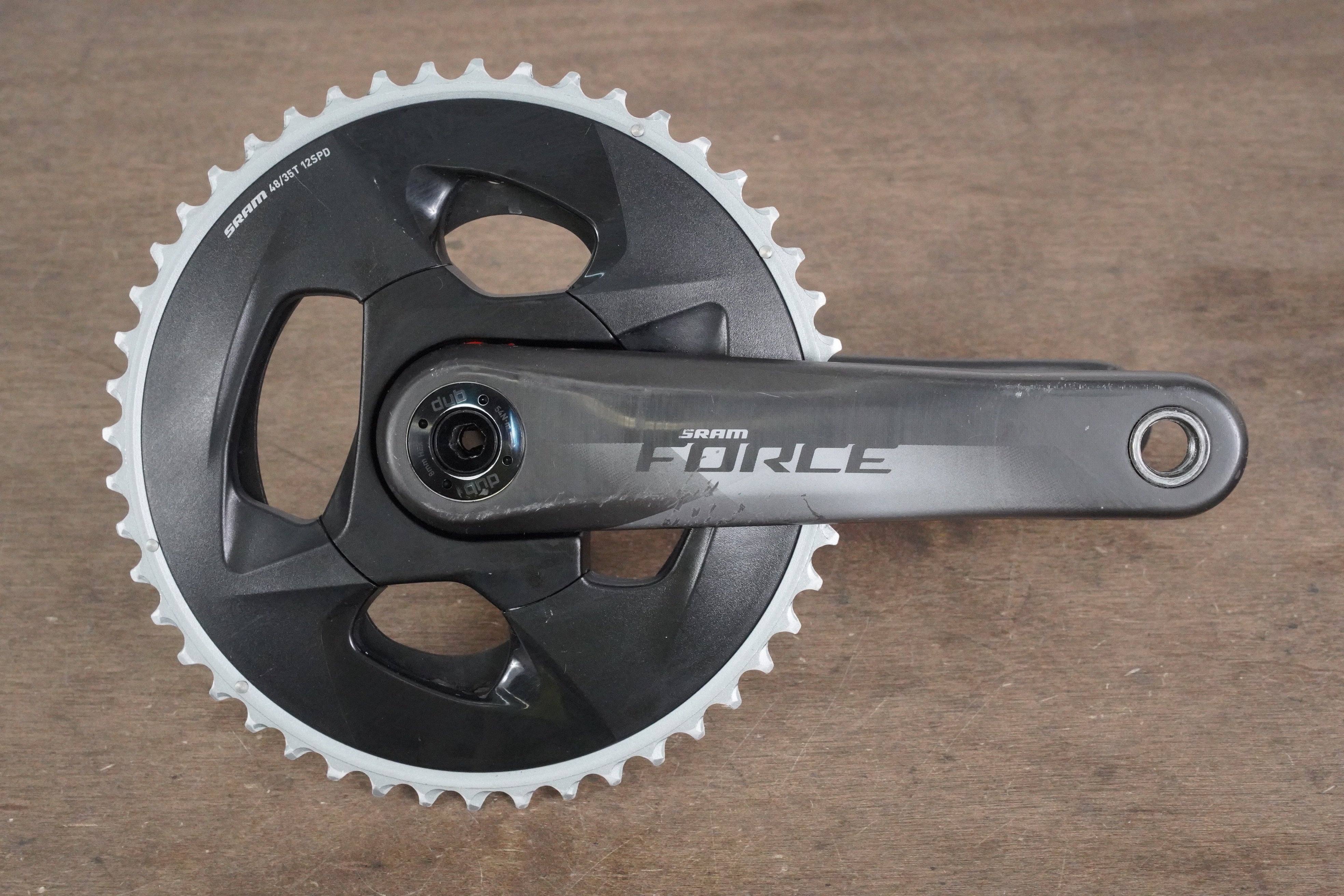 175mm 48/35T DUB SRAM Force AXS 12 Speed Road Crankset – Elevate