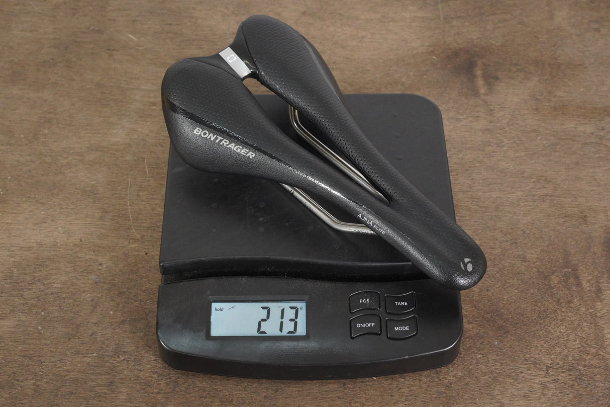 144mm Bontrager Anja Elite Titanium Rail Road Saddle 213g