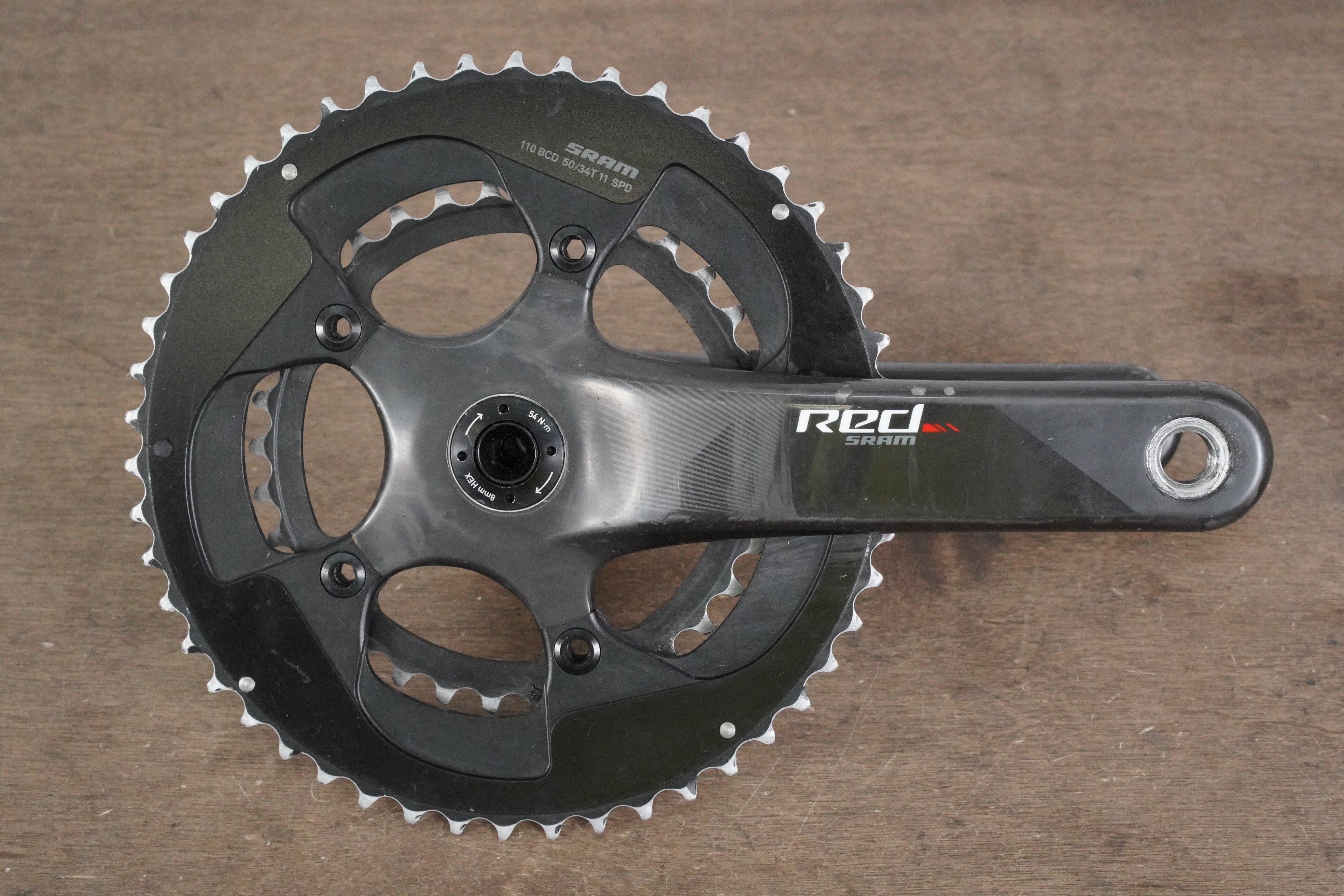 170mm 50/34T BB30 SRAM Red 22 Carbon Crankset – Elevate Cycling