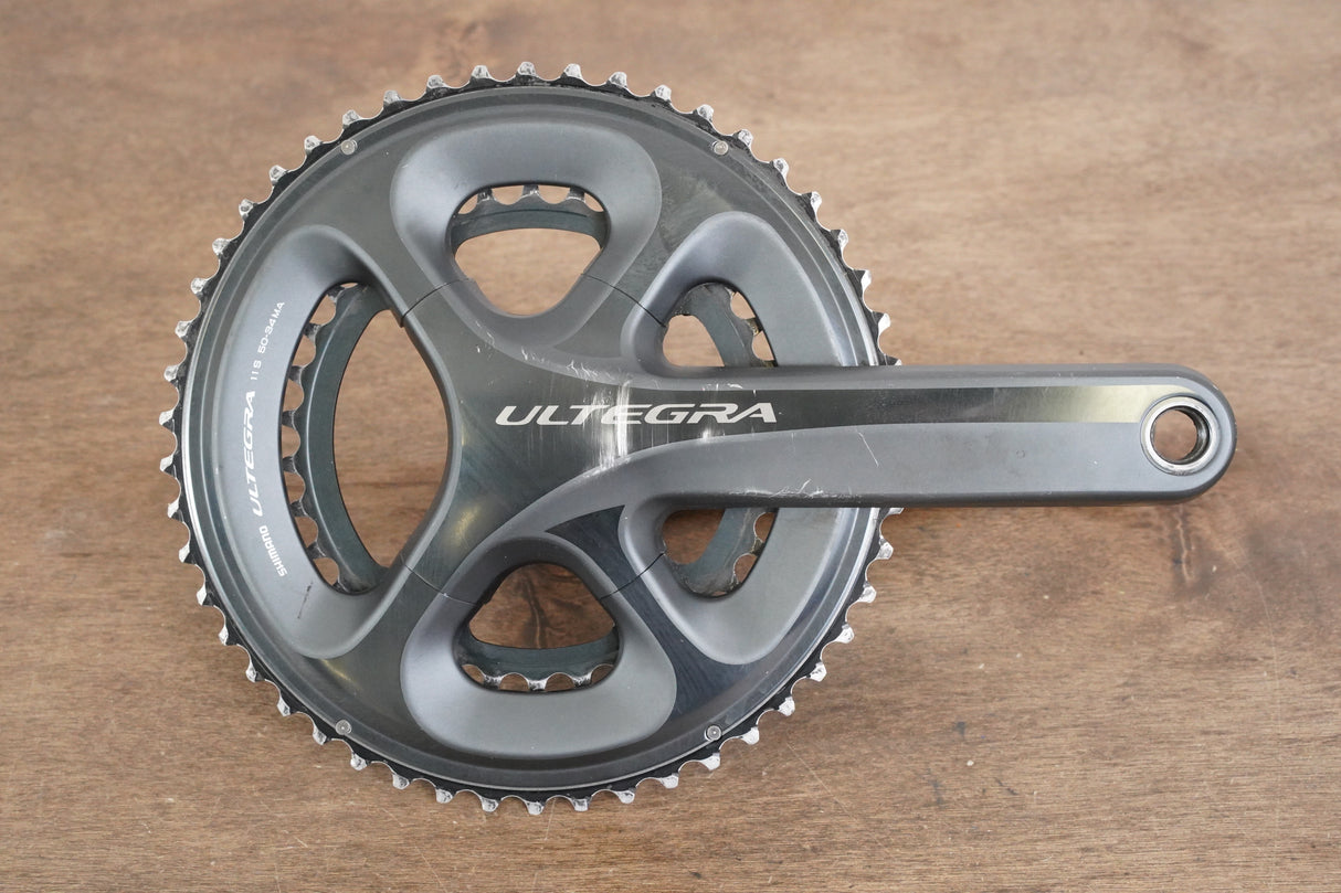 170mm 50/34T Shimano Ultegra FC-6800 11 Speed Stages Power Meter Crankset