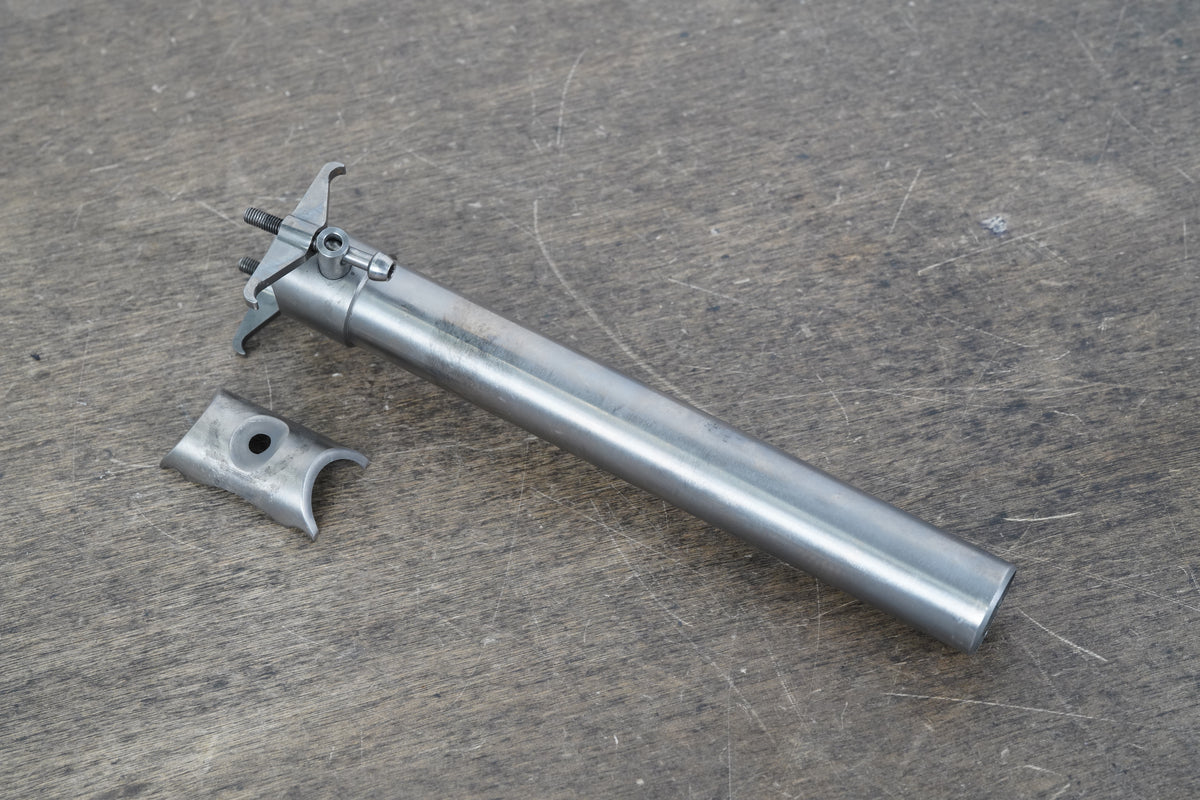 27.2mm Titanium 0 Setback Road Seatpost 136g
