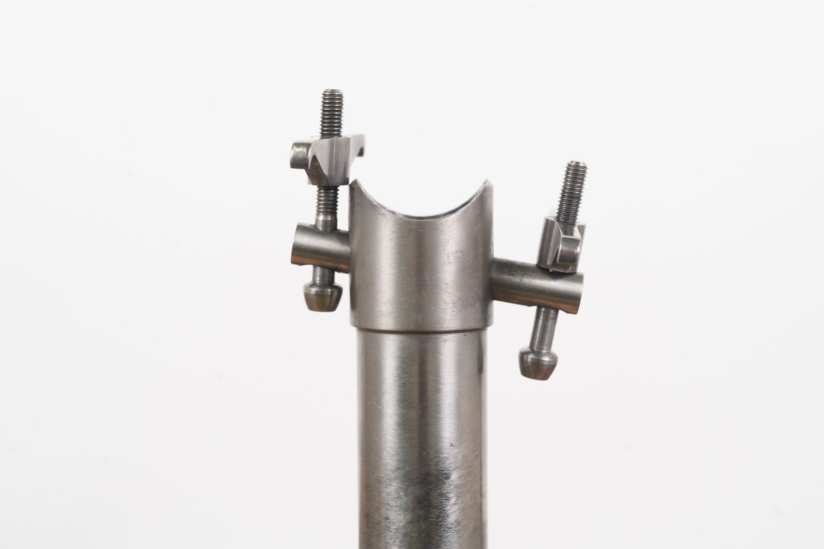 27.2mm Titanium 0 Setback Road Seatpost 136g