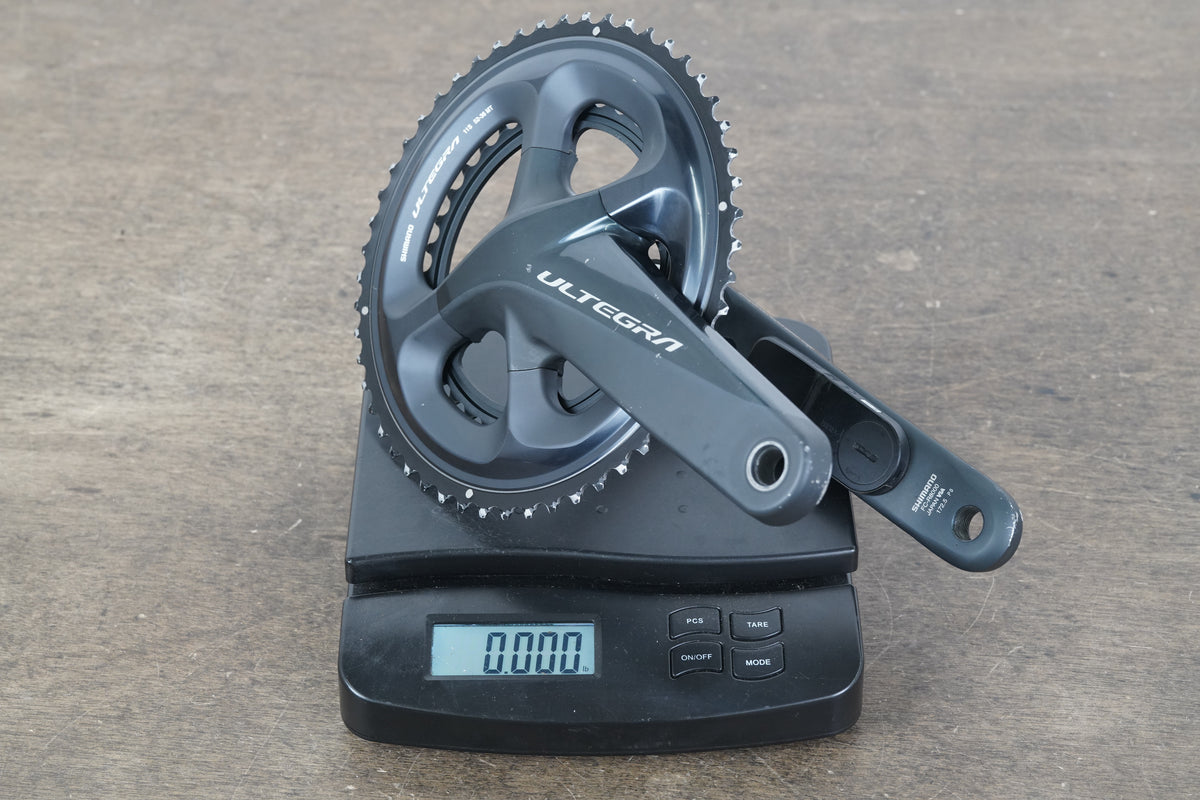 172.5mm 52/36T Shimano Ultegra FC-R8000 Pioneer Power Meter Crankset