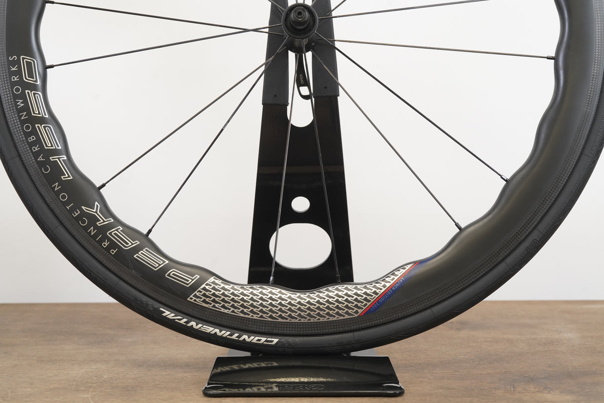 Princeton CarbonWorks Peak 4540 Tubeless Carbon Rim Brake Wheelset 12 Speed