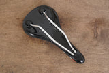 142mm (Shallow) Fabric Scoop Cr-Mo Rail Road Saddle 266g