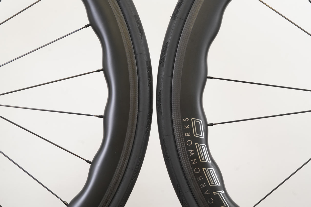 Princeton CarbonWorks Peak 4540 Tubeless Carbon Rim Brake Wheelset 12 Speed
