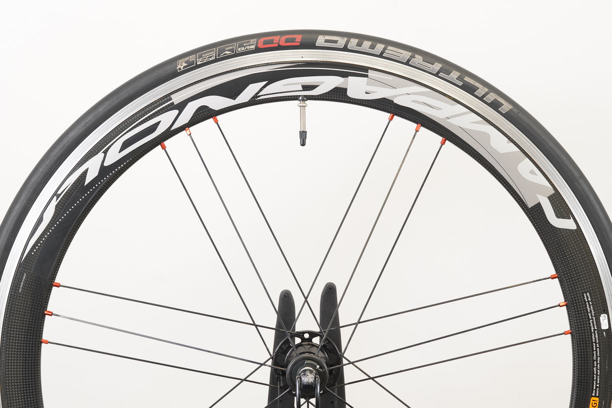 Campagnolo Bullet Ultra 50 Carbon Clincher Rim Brake Wheelset Campagnolo 11 Speed