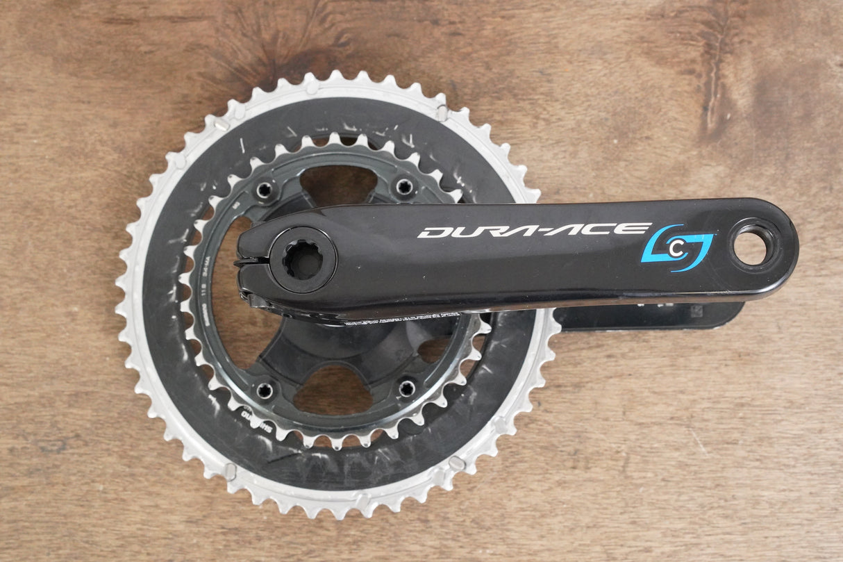 165mm 50/34T Shimano Dura-Ace FC-9000 11 Speed Stages Power Meter Crankset 9000