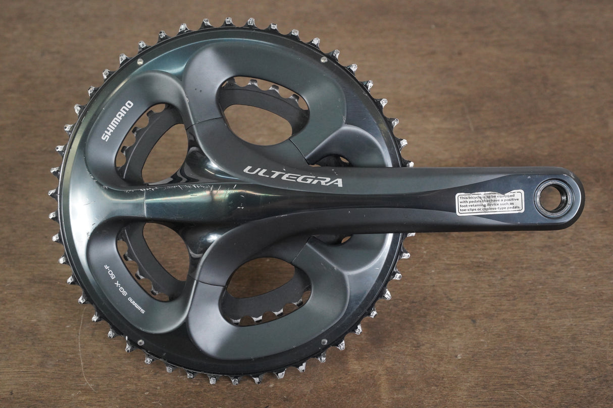 172.5mm 50/34T Shimano Ultegra FC-6700 10 Speed Road Crankset