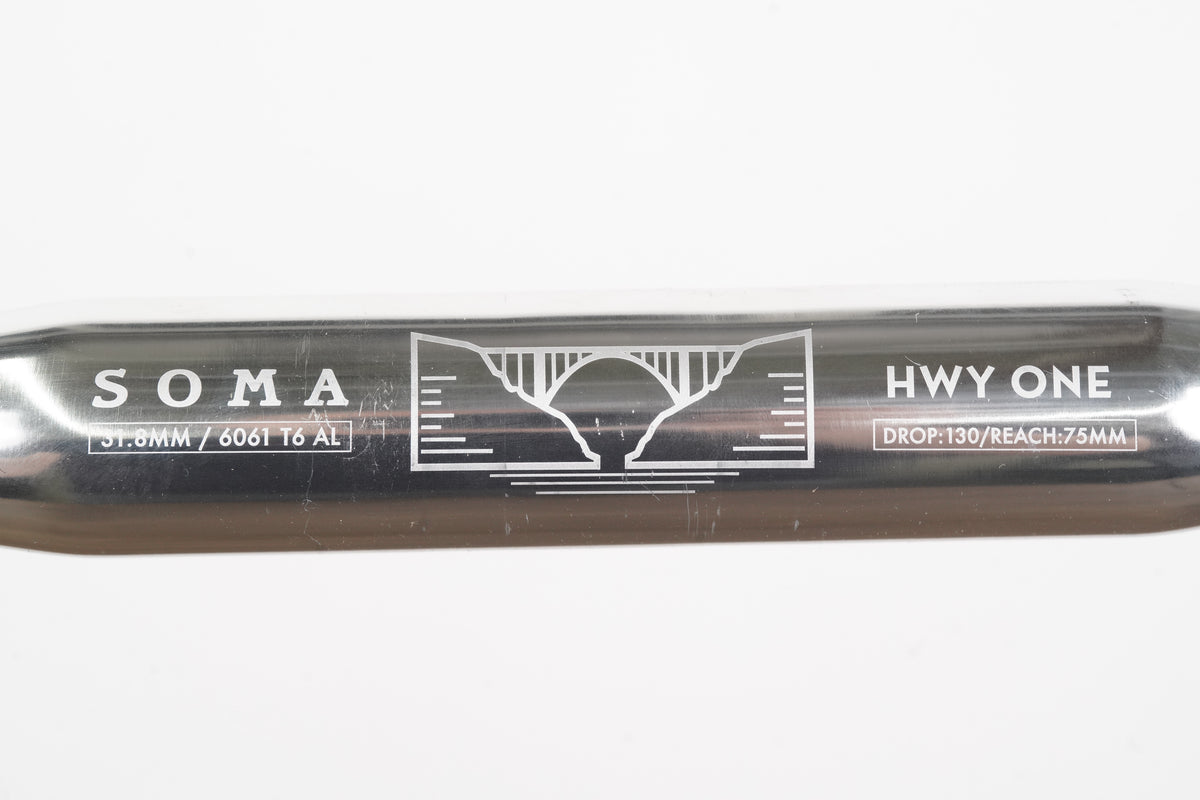 42cm Soma Highway Hwy One Alloy Compact Road Handlebar 31.8mm