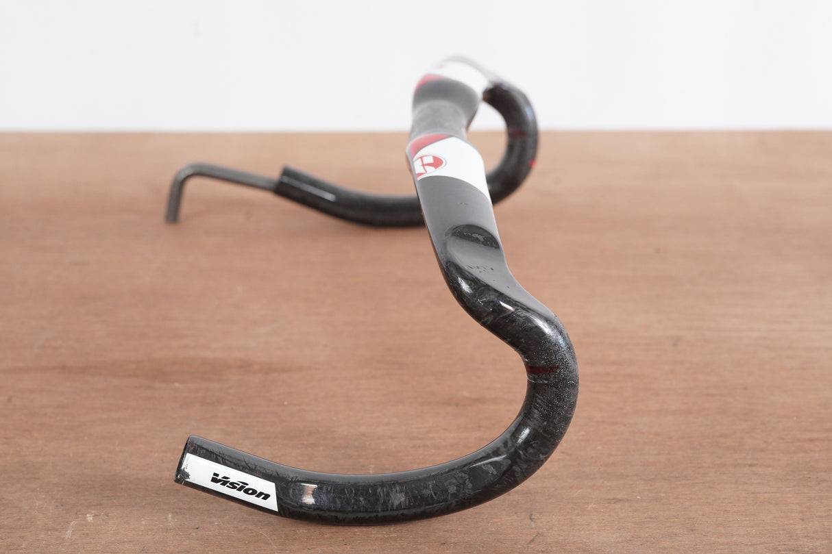 42cm +10mm Rise Vision Metron Compact Carbon Aero Road Handlebar 31.8mm