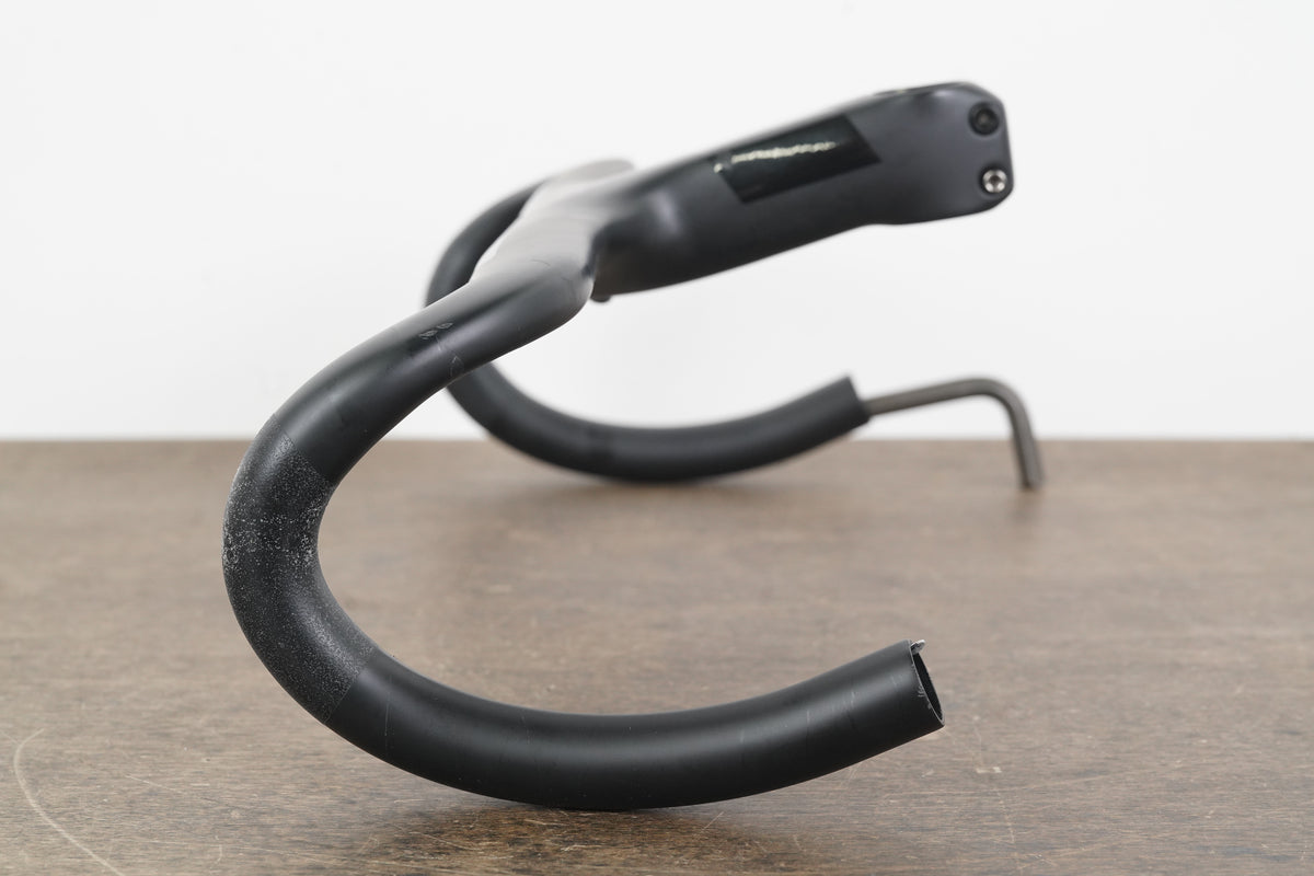 40cm 120mm -6 Degree Black Inc. Carbon Barstem Handlebar 1 1/8"