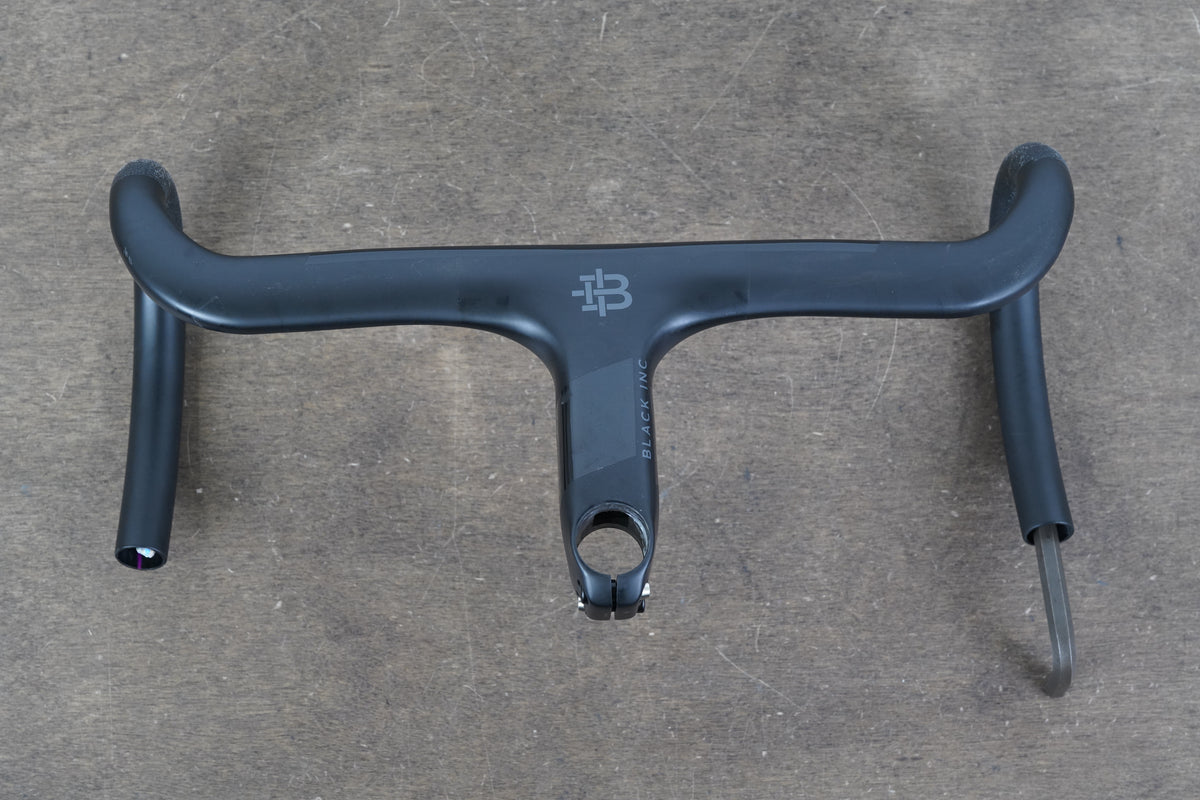 40cm 120mm -6 Degree Black Inc. Carbon Barstem Handlebar 1 1/8"
