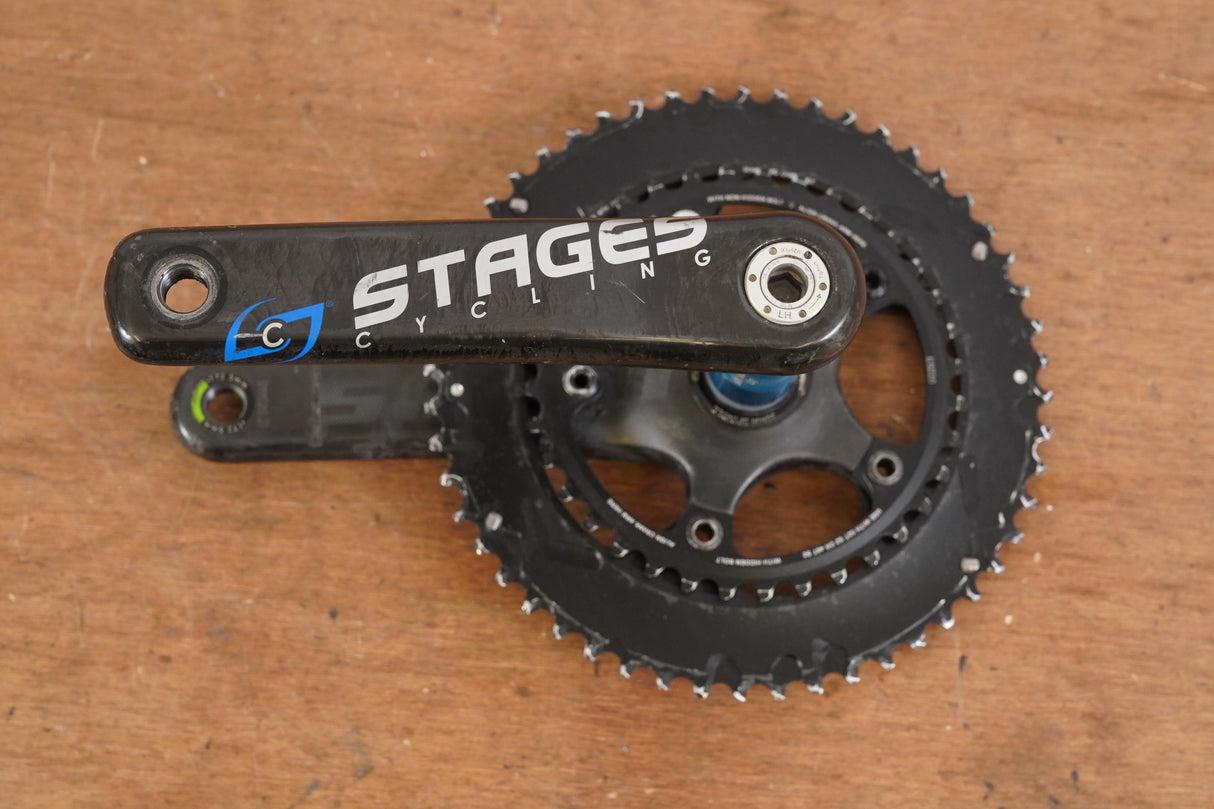 172.5mm 52/36T BB30 SRAM Red 22 Stages Power Meter 11 Speed Carbon Crankset