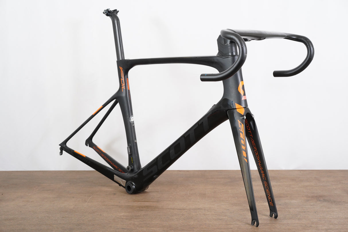 56cm Scott Foil Premium Carbon Aero Rim Brake Road Frameset