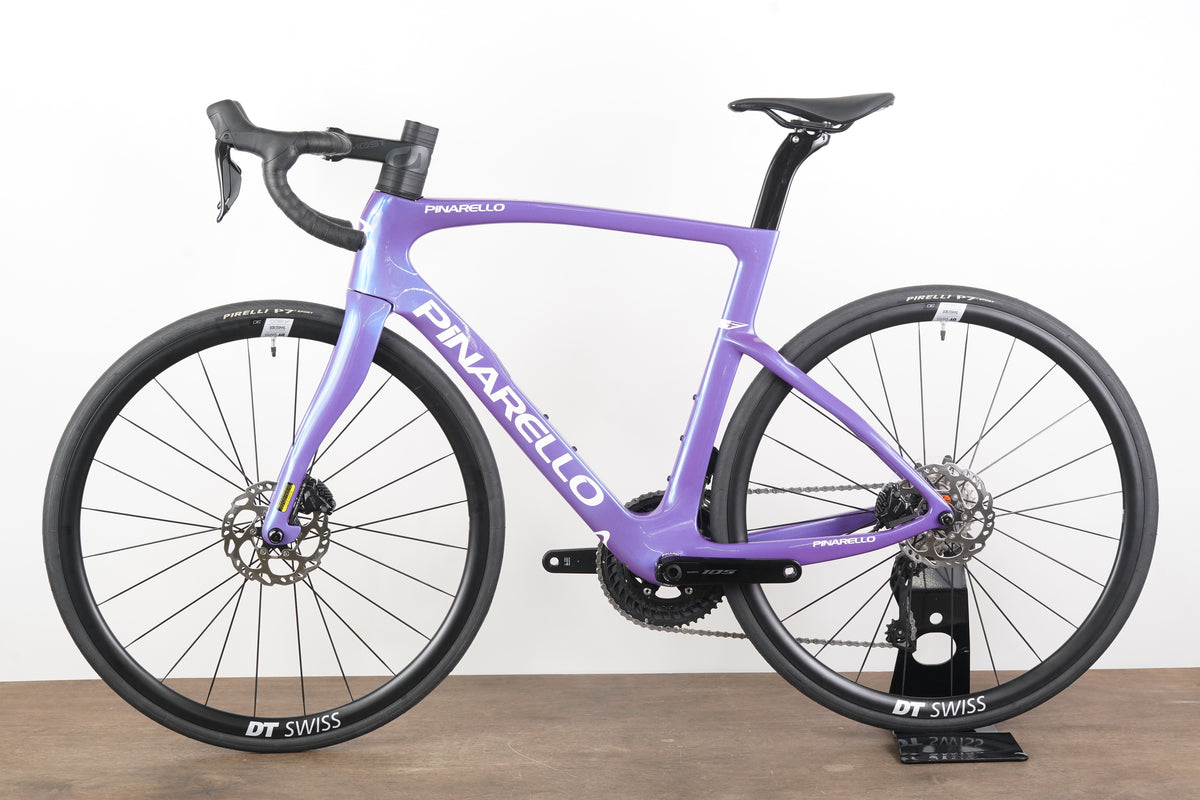 NEW 2024 56cm Pinarello F5 Blue 105 R7170 Di2 DT Swiss Carbon Disc Road Bike